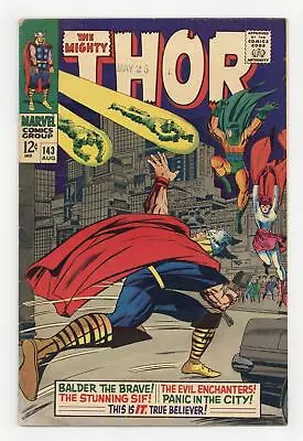 Buy Thor #143 VG- 3.5 1967 • 20.02£