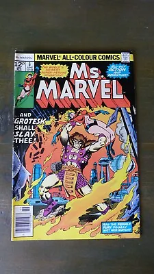 Buy Ms Marvel Issue 6, 7 & 8 Original Carol Danvers As Captain Marvel - 70s Marvel • 15£