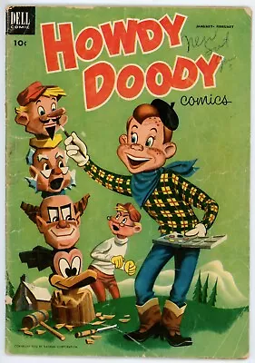 Buy Howdy Doody Comics 20 Golden Age Dell Comic Book 1953 GDVG • 7.90£