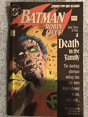 Buy Batman 428: Robin Lives 1 Foil Variant Cover  • 7.19£