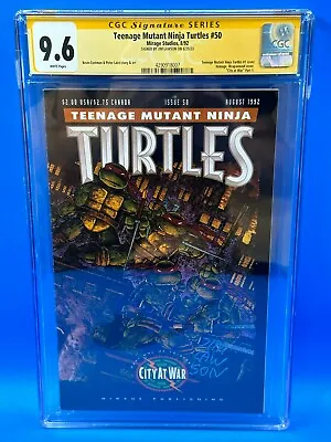 Buy Teenage Mutant Ninja Turtles #50 - Mirage Studios - CGC SS 9.6 - Sig Jim Lawson • 134.34£