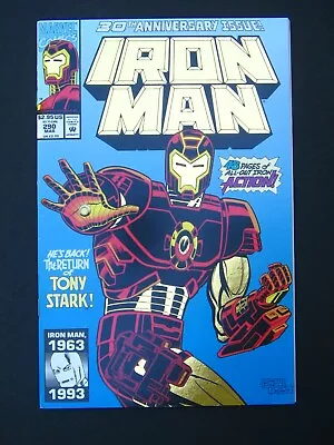 Buy Iron Man #290 1993 VF/NM Foil Cover High Grade Marvel Comic • 2.21£