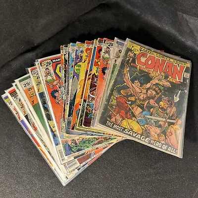 Buy CONAN THE BARBARIAN Red Sonja 21 Comic Assorted Lot Marvel 1970 Barry Smith • 67.18£