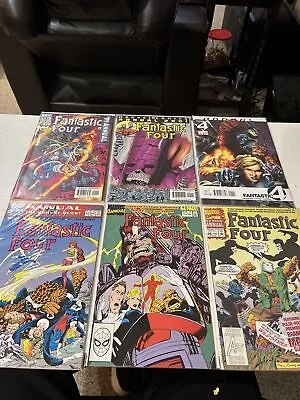 Buy Lot Of 6 Fantastic Four Annuals 1990,91,93,99,2001,2010 • 4.65£