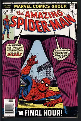 Buy Amazing Spider-man #164 6.0 // John Romita Jr. Cover Featuring Kingpin 1977 • 22.17£