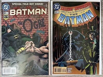 Buy Batman #528 & 535 (DC Comics 1996) 1st App Ogre With Foldout Cover • 2.81£