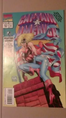 Buy Captain America  # 431 Marvel Comics  Diamondback 1st Appearance Free Spirit • 8£