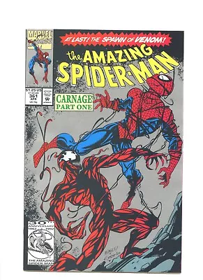 Buy Amazing Spider-Man #361 1992 (VF 8.0)(1st Full App Of Carnage)(2nd Print)~ • 40.16£