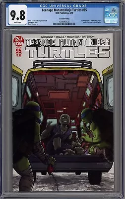 Buy Teenage Mutant Ninja Turtles #95 Cgc 9.8 White Pages Idw 2019 • 47.97£