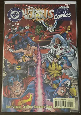 Buy DC Versus Marvel Comics #4 NM 9.4 DAN JURGENS PETER DAVID 1996 CROSSOVER  • 4£