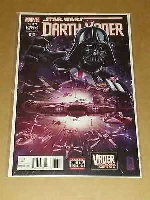 Buy Star Wars Darth Vader #13 Nm+ (9.6 Or Better) January 2016 Marvel Comics • 9.99£