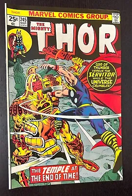 Buy THOR #245 (Marvel Comics 1976) -- Bronze Age Superheroes -- VF • 19.17£