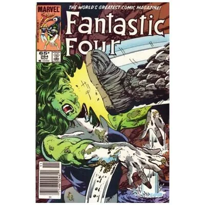 Buy Fantastic Four (1961 Series) #284 Newsstand In NM Minus Cond. Marvel Comics [a@ • 6.33£