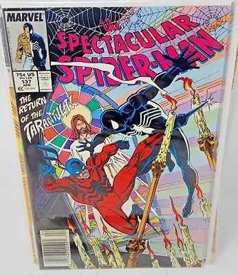 Buy Spectacular Spider-man #137 *1988* Newsstand 8.0 • 3.15£