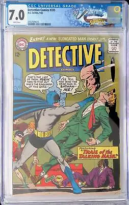 Buy D.C Comics Detective Comics 335 1/65 FANTAST CGC 7.0 White Pages • 118.73£