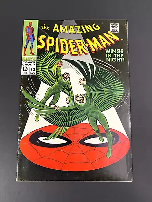 Buy Amazing Spider-Man #63 - The Vultures - Silver Age Marvel - VG/F • 63.25£