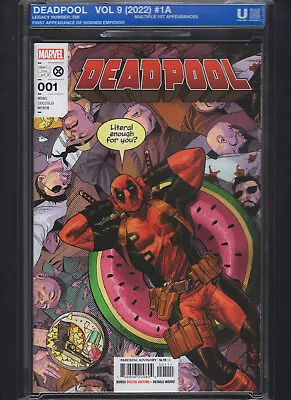 Buy Marvel Comics Deadpool #1 Cover A 2022 UNCIRCULATED Multiple First Appearances • 8.81£
