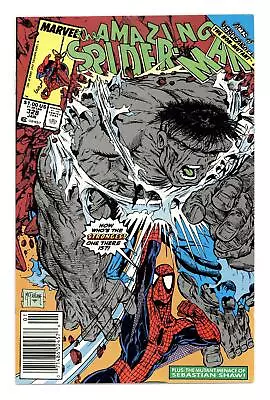 Buy Amazing Spider-Man #328N Newsstand Variant FN+ 6.5 1990 • 17.59£