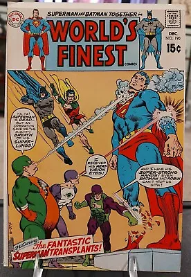 Buy World's Finest # 190 (1969) Superman Batman VF/NM     COMIC KINGS • 27.70£