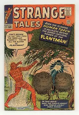 Buy Strange Tales #113 VG+ 4.5 1963 • 45.86£