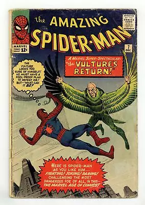 Buy Amazing Spider-Man #7 FR 1.0 1963 • 367.63£
