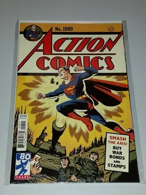 Buy Action Comics #1000 Dc Comics Superman Variant B June 2018 Nm+ 9.6 Or Better • 16.99£