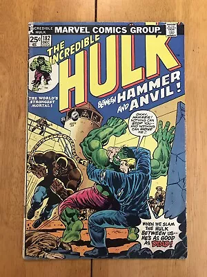 Buy Incredible Hulk 182 Marvel 1974 3rd Appearance Of Wolverine Good+ 2.5 • 43.69£