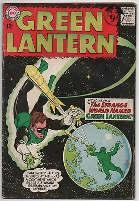 Buy GREEN LANTERN - No. 24 FIRST SERIES  OCT 1963  - VG+/FINE  1st SHARK - DC COMICS • 24.99£
