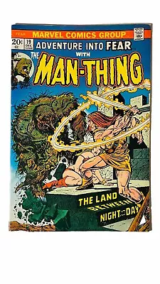 Buy Adventure Into Fear With The Man-Thing #19 1st Appearance Howard The Duck Marvel • 69.92£