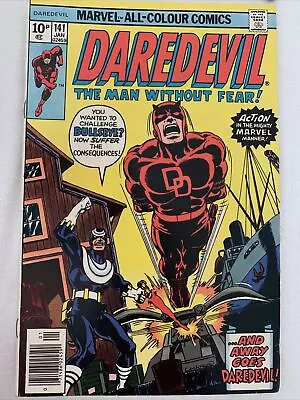 Buy Daredevil Issue 141 Jan Bronze Age (1977) Marvel Comics Bullseye • 21.10£