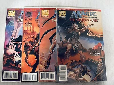 Buy MAGIC THE GATHERING The Shadow Mage 1-4 Complete Set 1995 Armada Comics 1 W/card • 19.98£