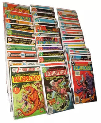 Buy The Warlord 146 Book Lot: 1st Issue Special #8, #1-133, 6 Annuals+ (DC Comics) • 436.14£