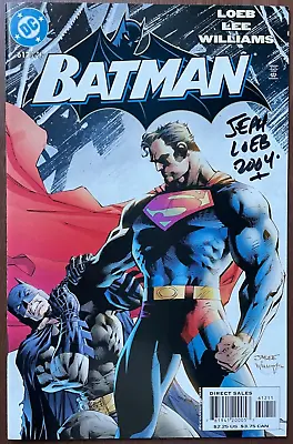 Buy Batman #612 HIGH GRADE, Mint Cond. Signed By Jeph Loeb  Hush  Part 5 DC 2003 • 24.10£