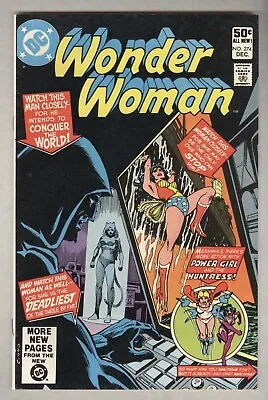 Buy Wonder Woman #274 December 1980 VF Power Girl, Huntress, Cheetah • 7.94£
