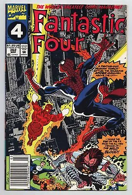 Buy Fantastic Four #362 Spider-Man Appearance (Marvel, 1992) VG • 1.21£