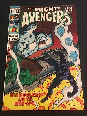 Buy THE AVENGERS #62 First Man-Ape, VG+ Condition • 38.61£