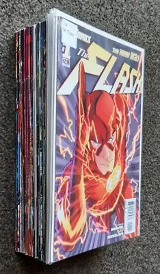 Buy DC Comics New 52 Bundle Lot X46 Justice League Flash Futures End Birds Prey #1 • 40£