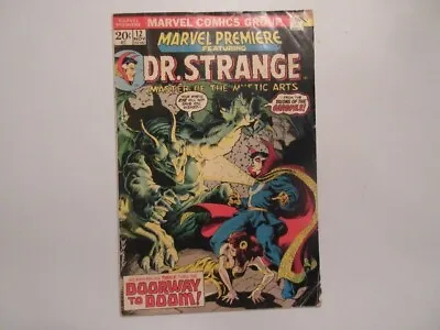 Buy Marvel Premiere Featuring Dr. Strange #12 Nov • 8£