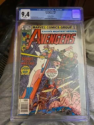 Buy 1980 Marvel Comics Avengers #195 CGC 9.4 • 65.56£