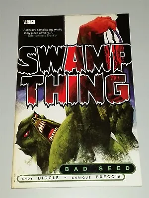 Buy Swamp Thing Bad Seed Vol 1 Diggle Breccia Vertigo Tpb (paperback) 140120421x< • 10.99£
