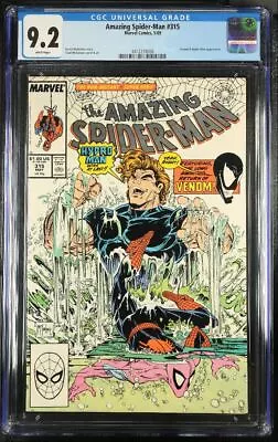 Buy 1989 Amazing Spider-Man #315 Marvel CGC 9.2 Comic • 64.04£