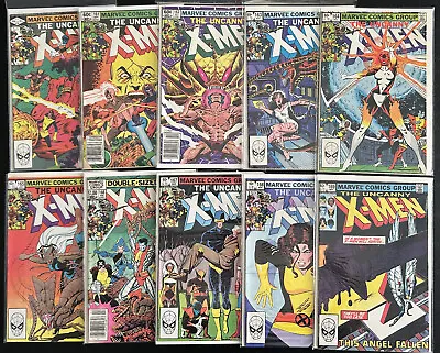 Buy Marvel Uncanny X-MEN No. 160 161 162 163 164 165 166 167 168 169 (1982) Nice Lot • 53.61£