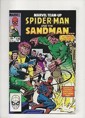 Buy Marvel Team-Up #138 (1984) Spider-Man High Grade NM- 9.2 • 5.59£