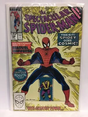 Buy The Spectacular Spider-Man #158 VF 1st Print Marvel Comics • 5.99£