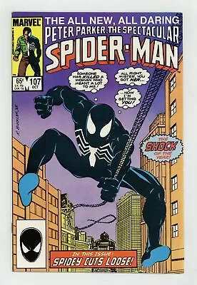 Buy Spectacular Spider-Man Peter Parker #107 VF- 7.5 1985 • 16.60£