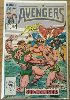 Buy Avengers #262 (1985) Namor Joins Teams, Hercules, Black Knight, Key Future Issue • 6.39£