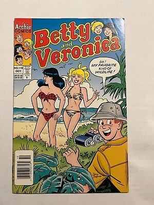 Buy Betty & Veronica #116 Newsstand Variant Dan Decarlo  Bikini Beach  Cover 1997 • 23.72£