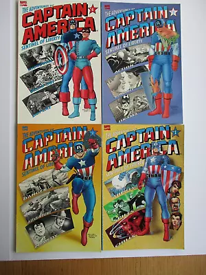 Buy Adventures Of Captain America #1-4 - 4 Marvel Prestige Format Comics As New • 0.99£
