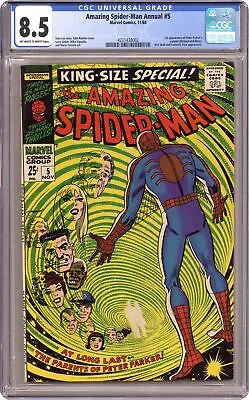 Buy Amazing Spider-Man Annual #5 CGC 8.5 1968 4231438002 • 182.70£