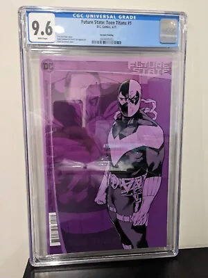 Buy Future State Teen Titans #1 CGC 9.6 Second Printing 1 App Red X  • 19.19£